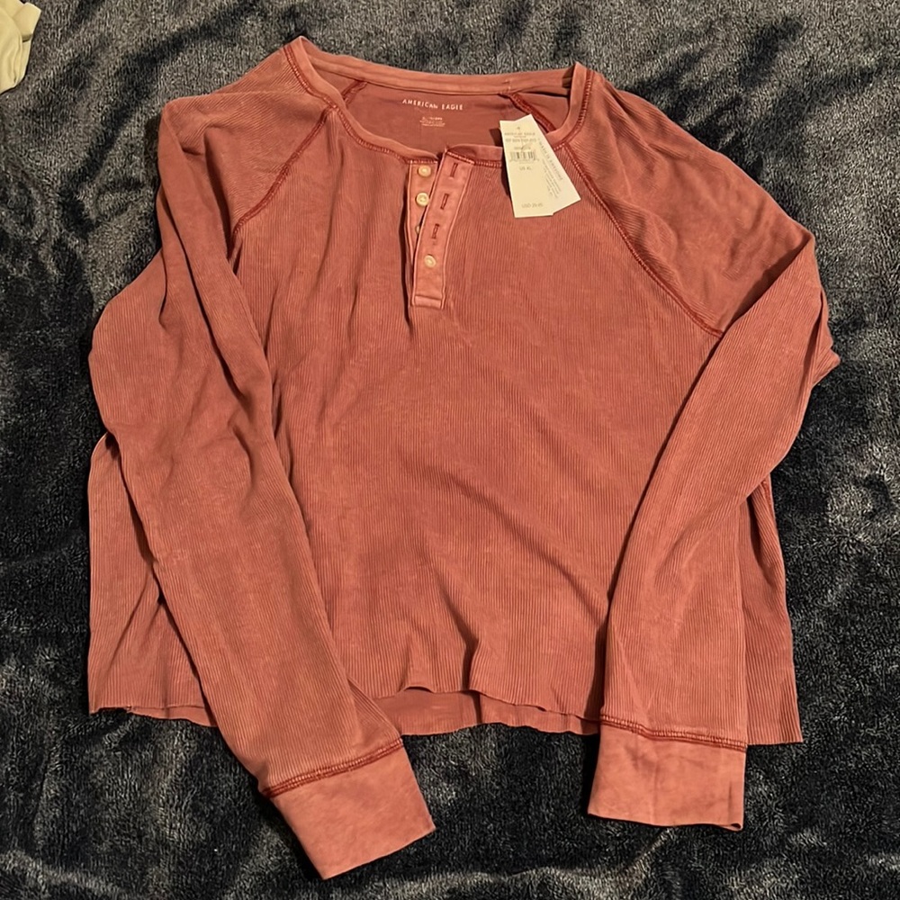 American Eagle ribbed long sleeve